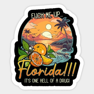 Florida Lyrics Tortured Poets Gift For Men Women Sticker